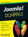 Joomla! For Dummies®